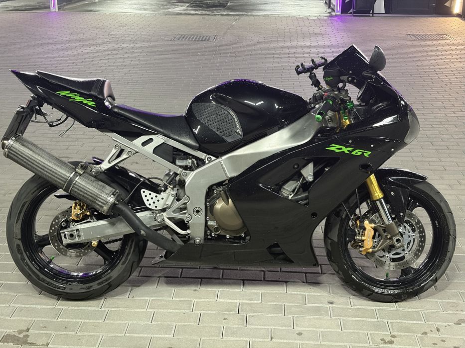 Kawasaki Кавасаки zx6r 636 2003 рік спортбайк