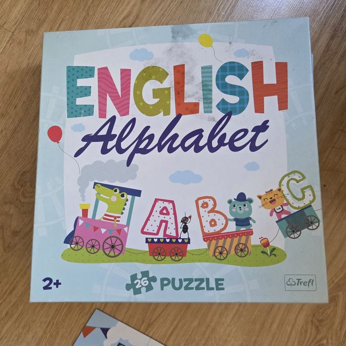 Puzzle alfabet po angielsku trefl