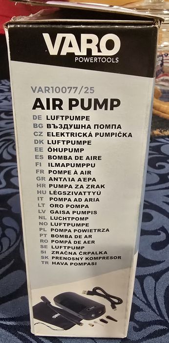 Bomba eletrica de ar