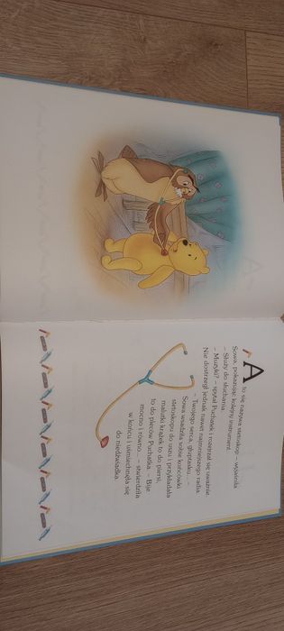Ksiąźka Kubuś Puchatek idzie do lekarza