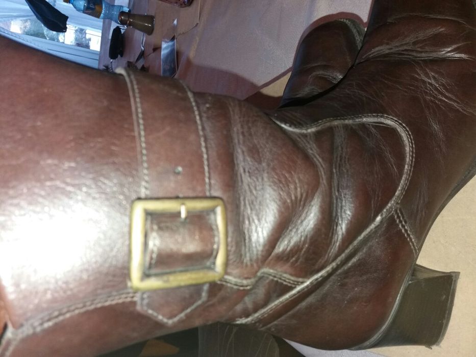 Buty ze skóry Włoskie