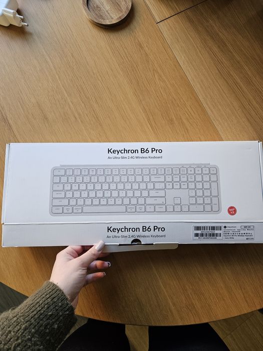 Klawiatura Keychron B6 PRO biała