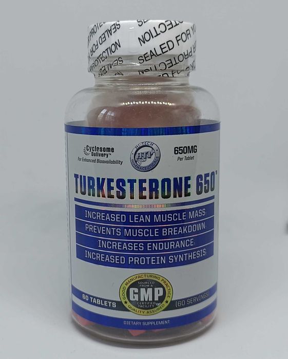 Suplement dla sportowców booster testosteronu Turkesterone 650 60caps