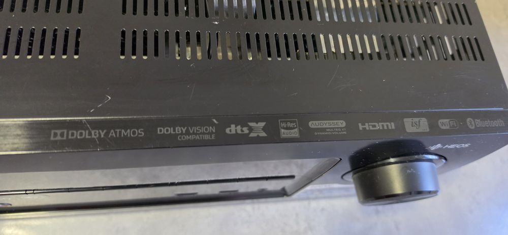 Denon AVR-X2400H – мережевий 7.2 AV-ресивер, Dolby Atmos, мікрофон Audyssey/ 4K HDR, Wi-Fi, Bluetooth