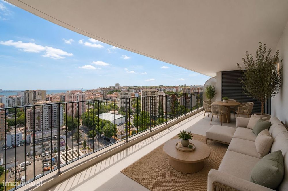 Apartamento T4 com piscina, Miraflores, Oeiras