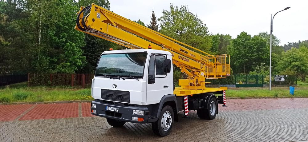 Star 200  MAN modernizacja Podnosnik koszowy BUMAR P184H