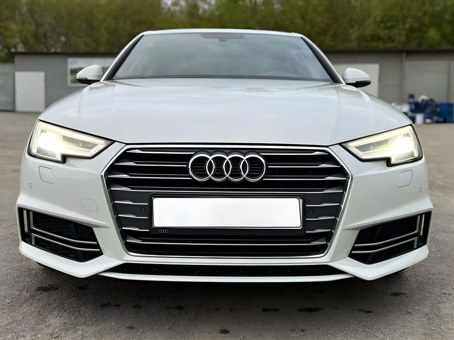Бампер передній у зборі S-Line для Audi A4 B9 2015-2019