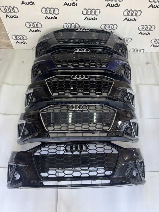Передній бампер Audi A4 B9 S-line рестайлинг 2019–2023