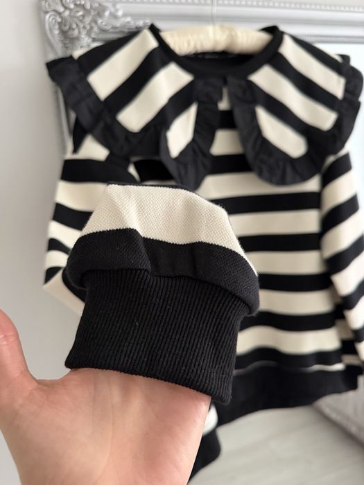 Свитшот с воротничком