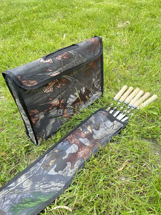 Mangal walizka Gril skladany na 6 szampurow Grill Мангал раскладной .