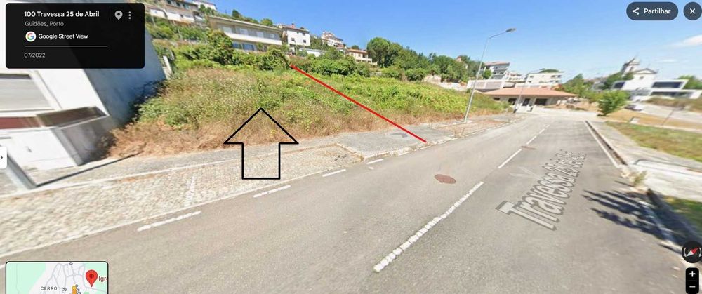Terreno Guidões - Trofa - Perto Igreja