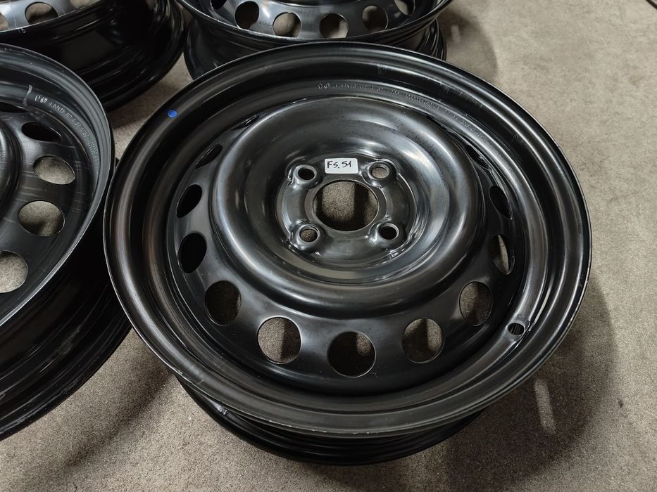 Felgi stalowe 15” 4.5J 4x100 ET37 Dacia Spring Komplet 4szt FS51