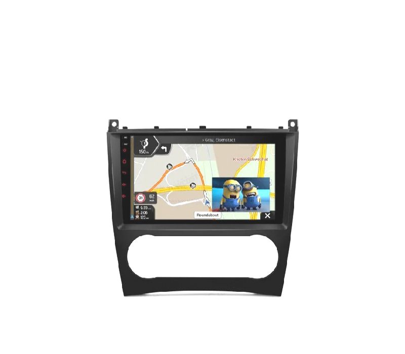 AUTO RÁDIO GPS ANDROID 13 PARA MERCEDES CLASE C W203 CLK W209 G W463