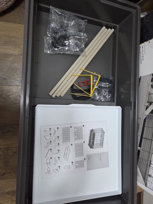 Klatka dla ptaków, Ferplast Piano 6, woliera