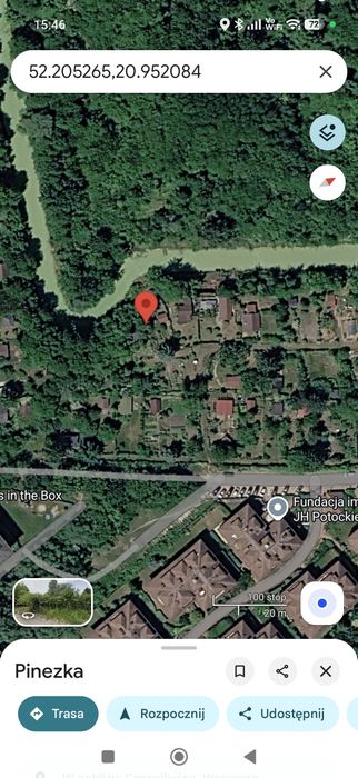 Działka rod szczesliwice domek murowany druga linia dostęp do fosy - Widok 2