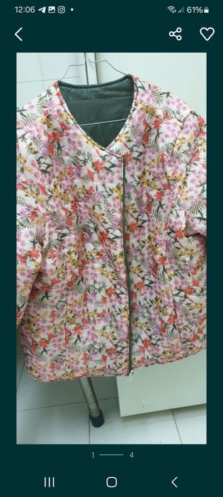 Kispo reversível.  Está novo