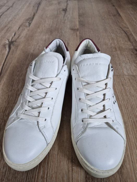 Skorzane sneakersy roz. 39 Tommy Hilfiger