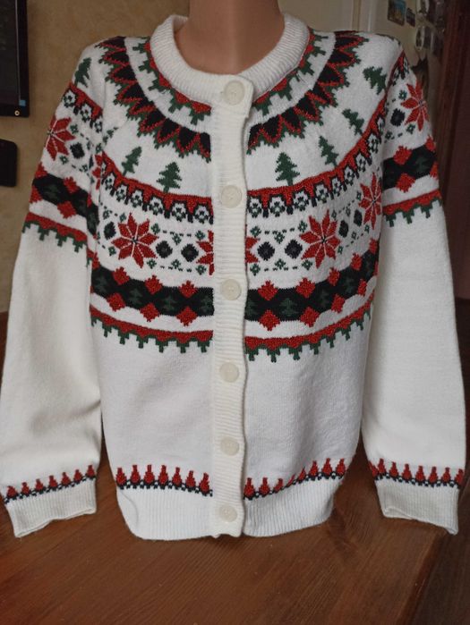 Милий Різдвяний светр - найкращий подарунок на Новий рік та Різдво L