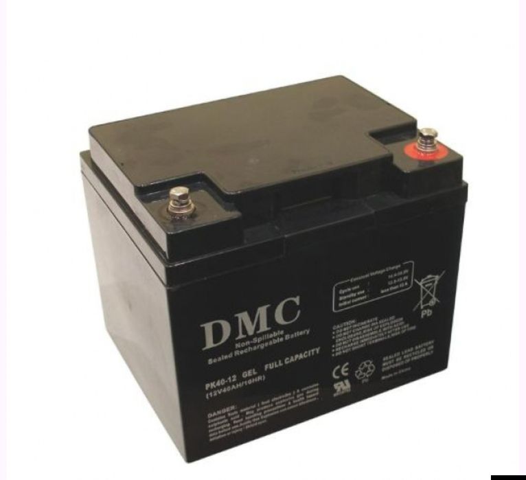 Гелевий акумулятор DMC 12В/40 Ah AGM