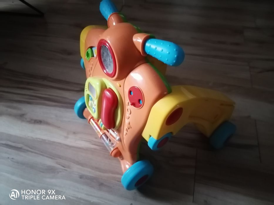 Chodzik pchacz Smiki, Baby Walker, chodzik, pchacz interaktywny, 2w1