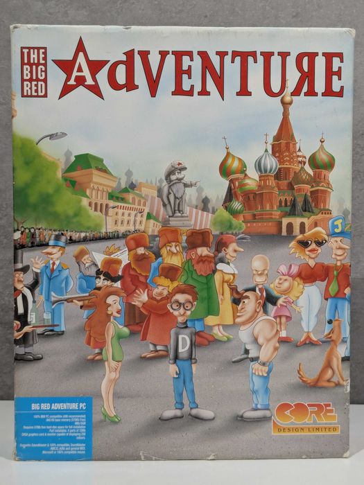The Big Red Adventure BIG BOX gra IBM PC dyskietki 3.5" CD ENG 1995