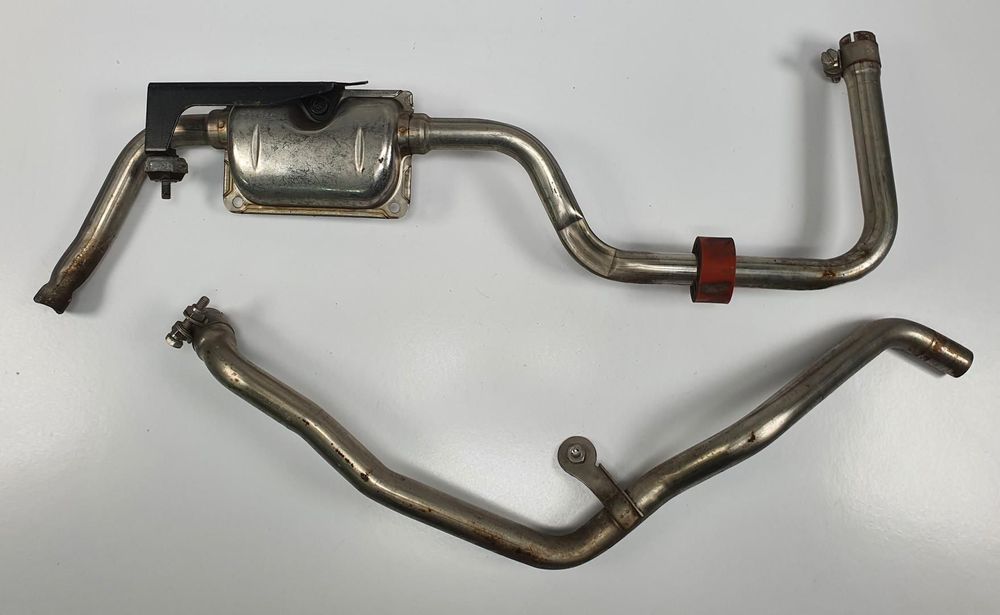 TŁUMIK WEBASTO RURKA PORSCHE CAYENNE 4.5 V8 7L0819084C 7L0819507B