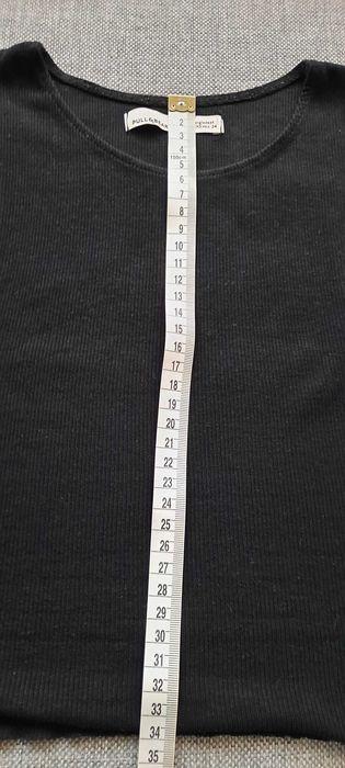 czarny crop top Pull&Bear r.XS