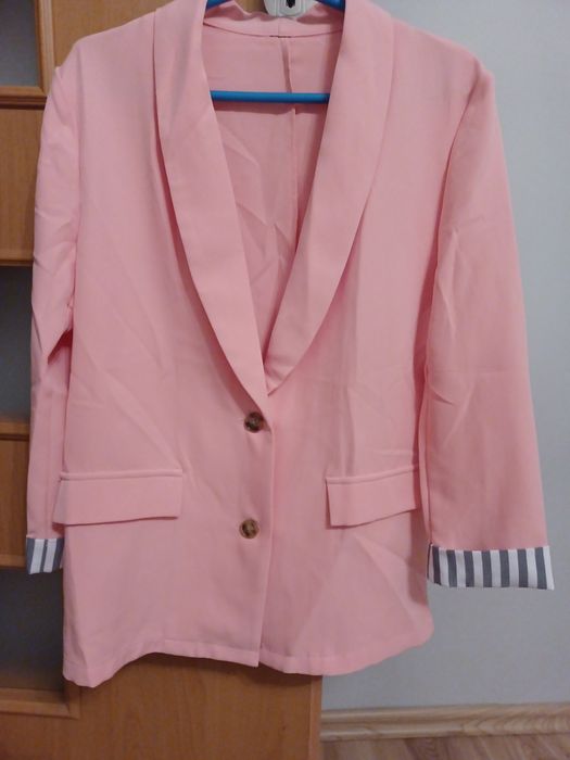 Marynarka różowa M