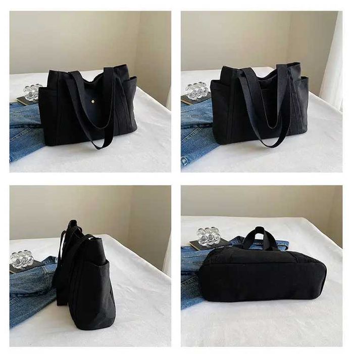 Сумка шоппер женский черный (RN-123)