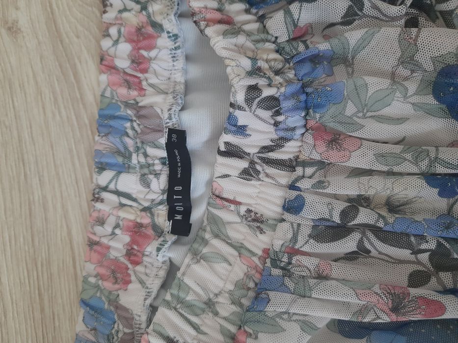 Spódnica mohito kwiaty falbany lato