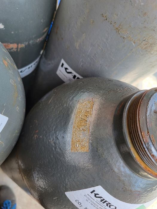 Butla CO2 dwutlenek 40l pełne spawanie do migomatu