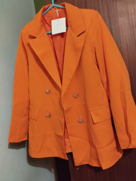 Blaser forrado laranja novo