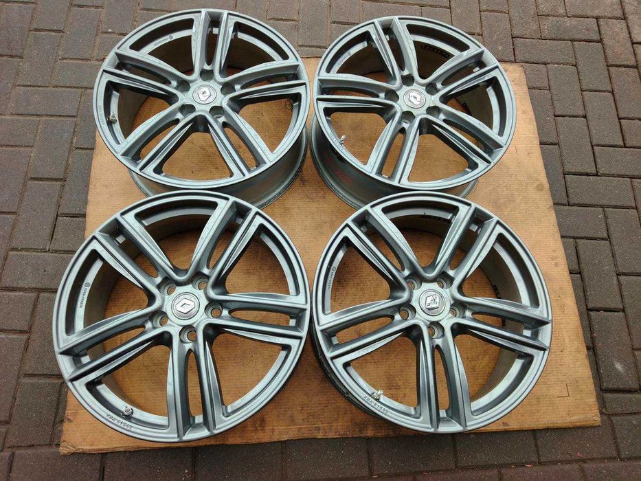 5x114.3 Alufelgi SZARE R19 RENAULT Kadjar Koleos Megane Talisman Arkana Austral NISSAN Juke Qashqai DACIA DUSTER TOYOTA HONDA TPMS ET40 7j 4szt