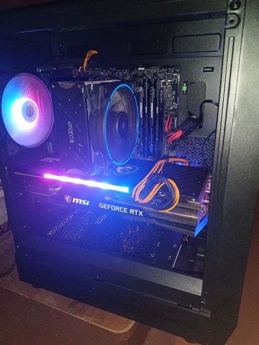 Игровой ПК MSI RTX 3070, Ryzen5 5600, 16gb ozy