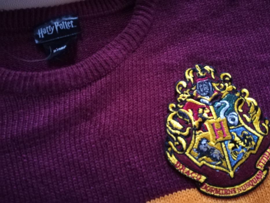 Sweter Harry Poter Gryfindor M/L sweterek, bluzka, bluza  nowa!