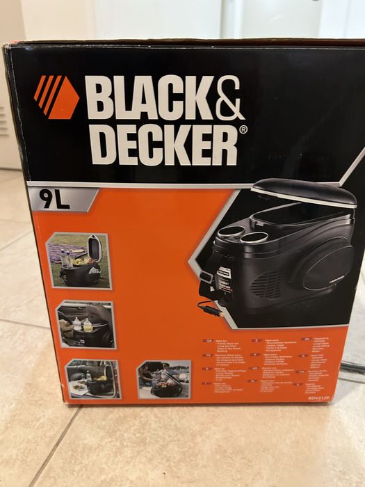 Mini geleira portatil, Black&Decker de 9L, 12v