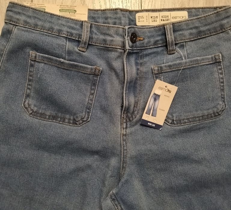 NOWE z metką spodnie damskie jeansowe