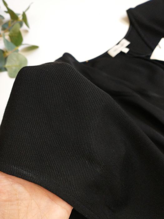 Czarna sukienka maxi DEA KUDIBAL 100% wiskoza rozmiar M