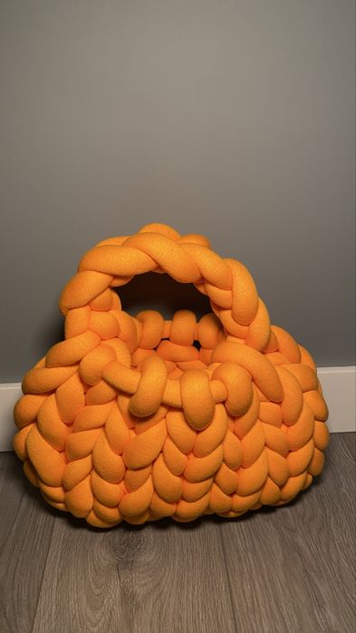 Вязанная сумка ручной работы