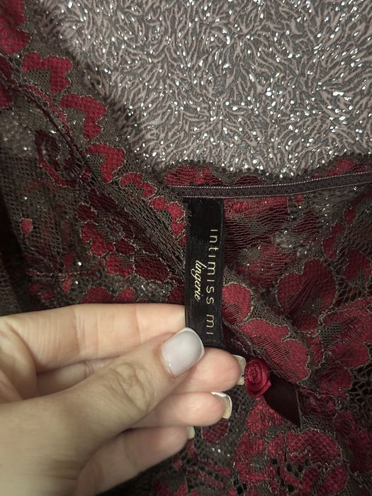 Сорочка пеньюар Intimissimi шовк