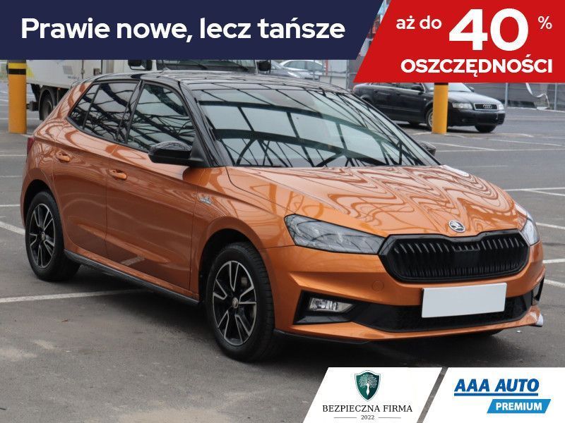 Skoda Fabia 1.0 TSI Monte Carlo , 1. Właściciel, Serwis ASO, Automat, VAT 23%,