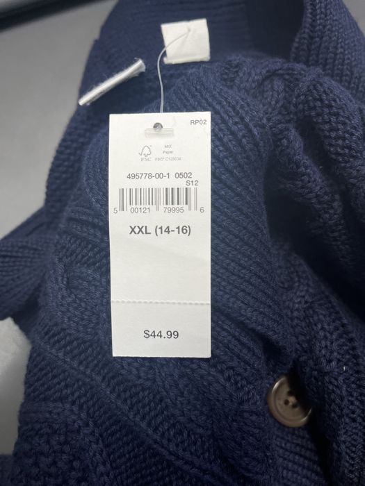 Новий оригінальний кардиган GAP kids