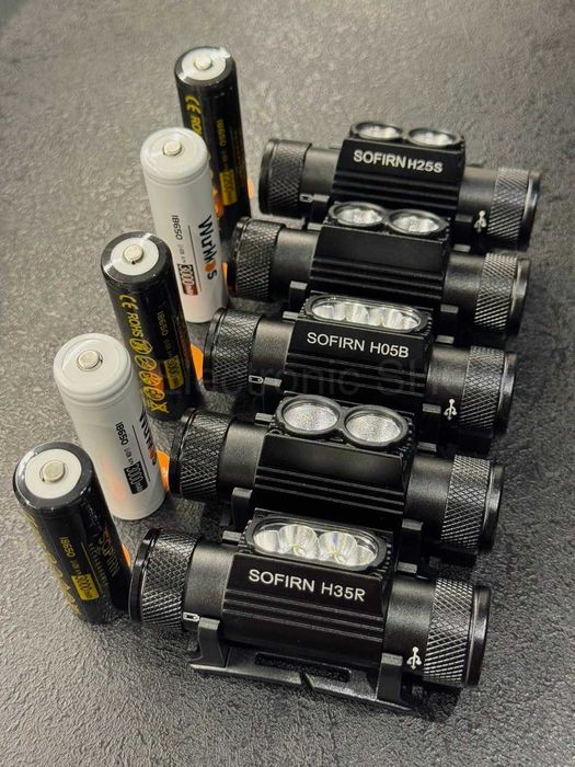 SOFIRN H25LR red\H35R-red\H25S -SST40\H25L-LH351D- з АКБ 3000ma(USB-C)