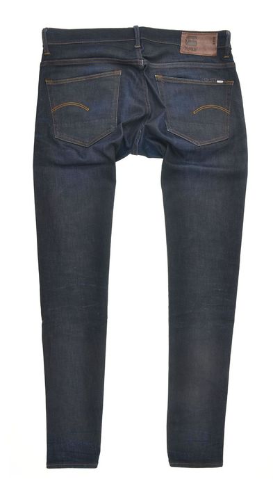 Spodnie G-Star Raw 3301 Tapered Slander Indigo W34 L34 Męskie Jeansy