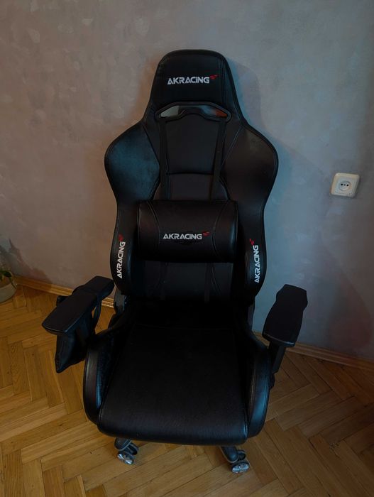 Крісло Геймерське на колесах, кресло AKRacing