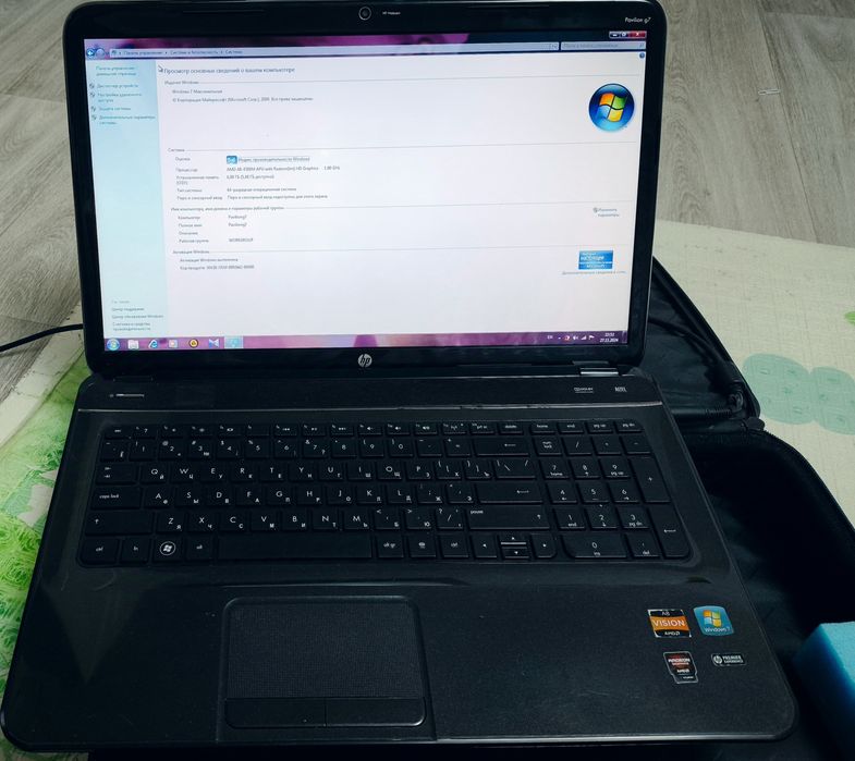 Ноутбук HP G7 діагональ 17,3