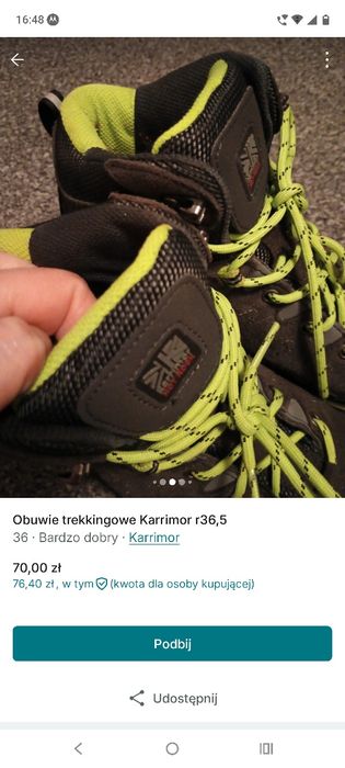 Obuwie trekkingowe Karrimor