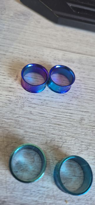 Alargadores/piercing 18mm