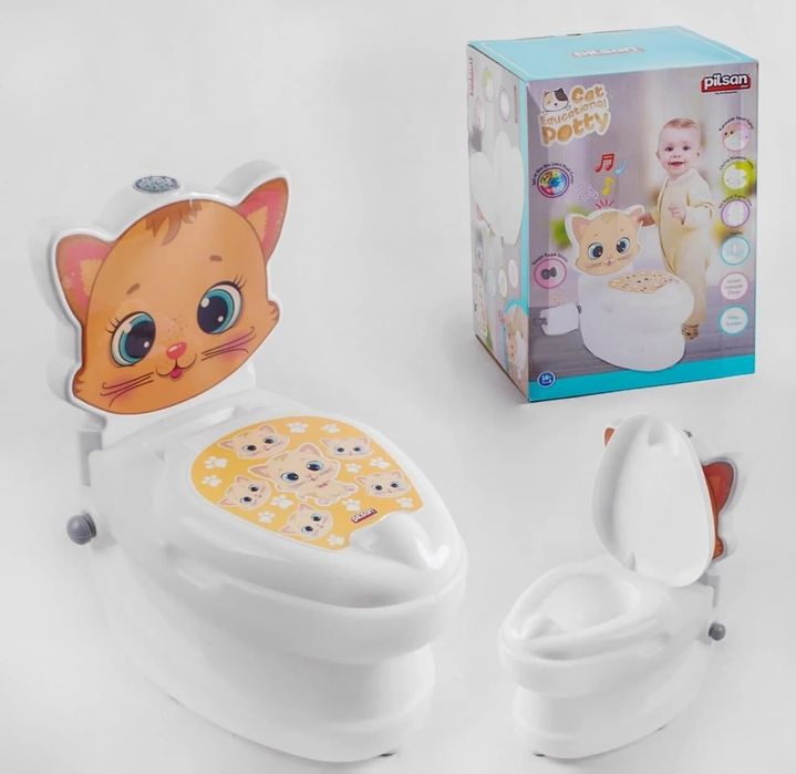 Детский горшок в форме туалета ,унитаз