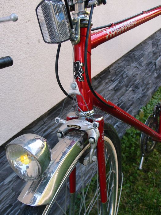 Peugeot LE8 M rower 1979 carbolite 700C Nervar Simplex Weinmann